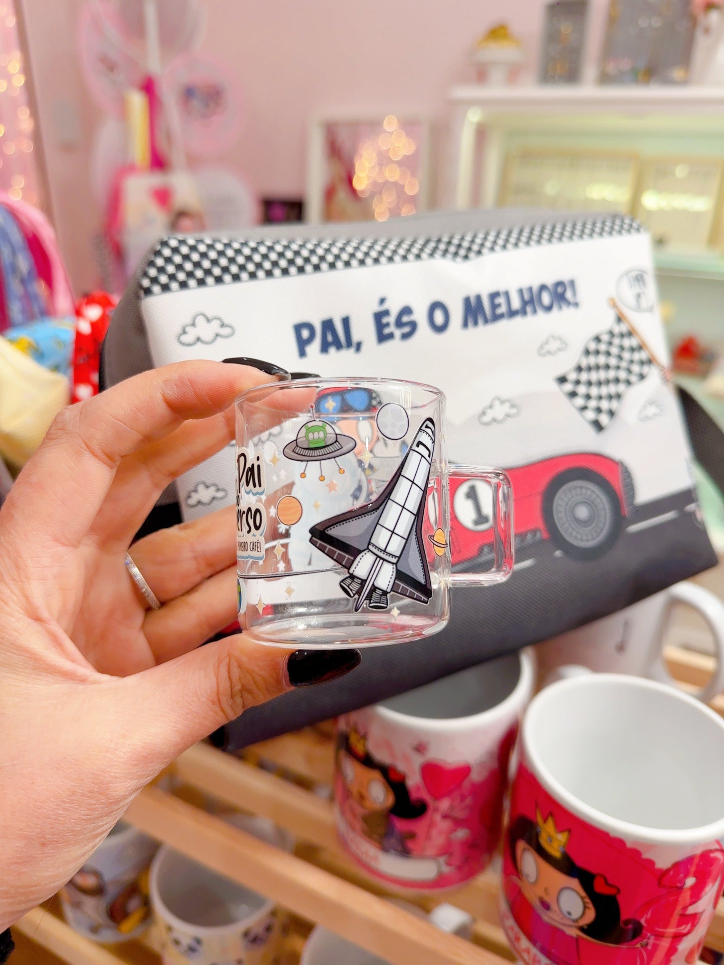 chávena de café - dia do pai