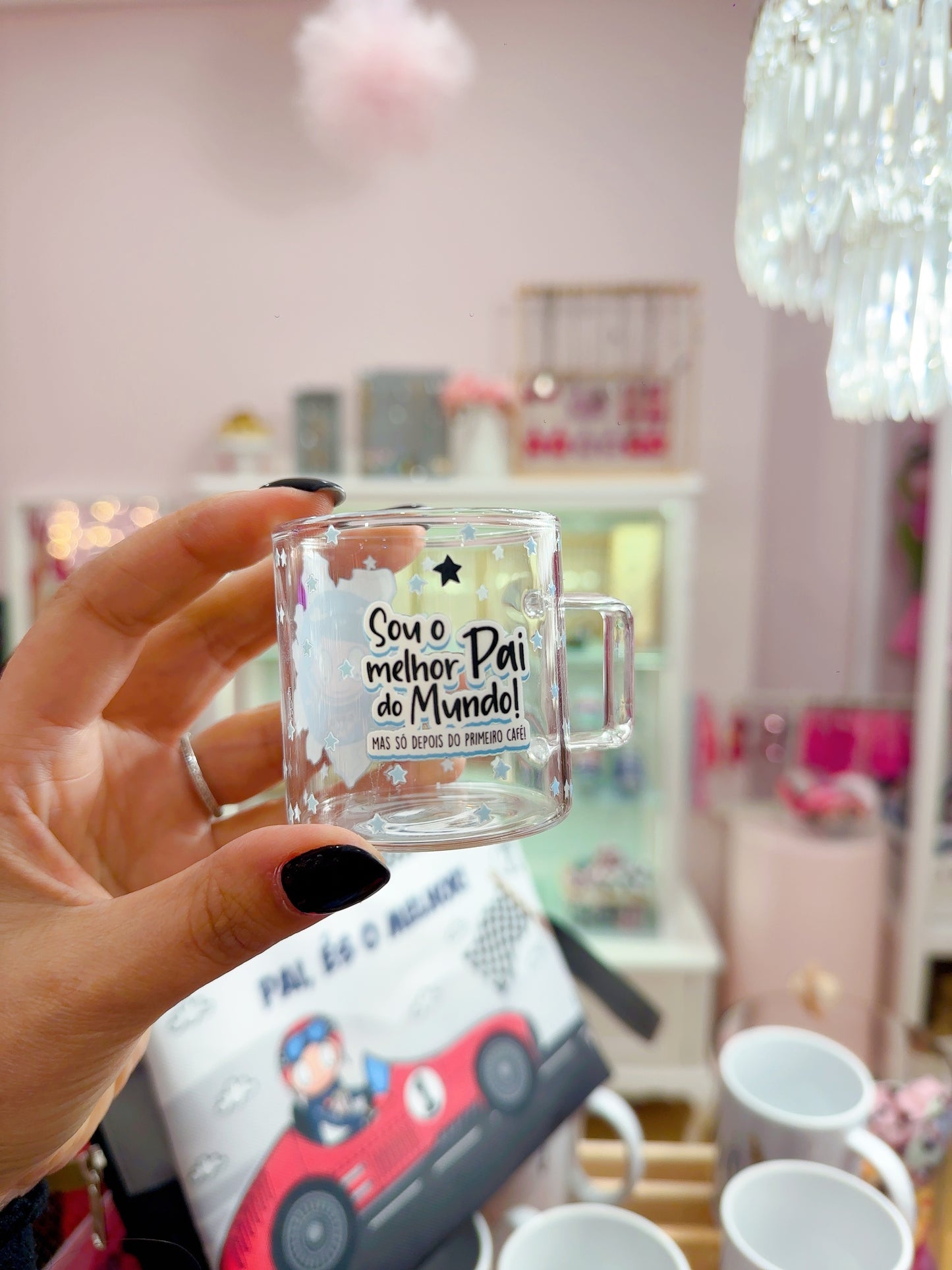 chávena de café - dia do pai