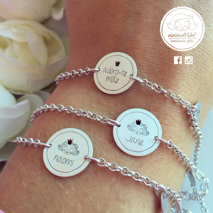 pulseira love coração