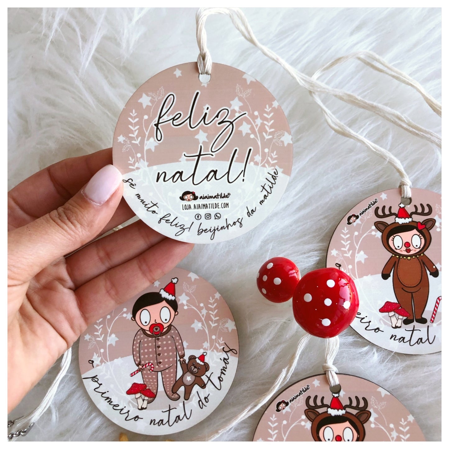 primera bola de navidad
