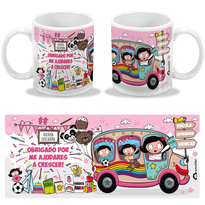 caneca educadora e auxiliar