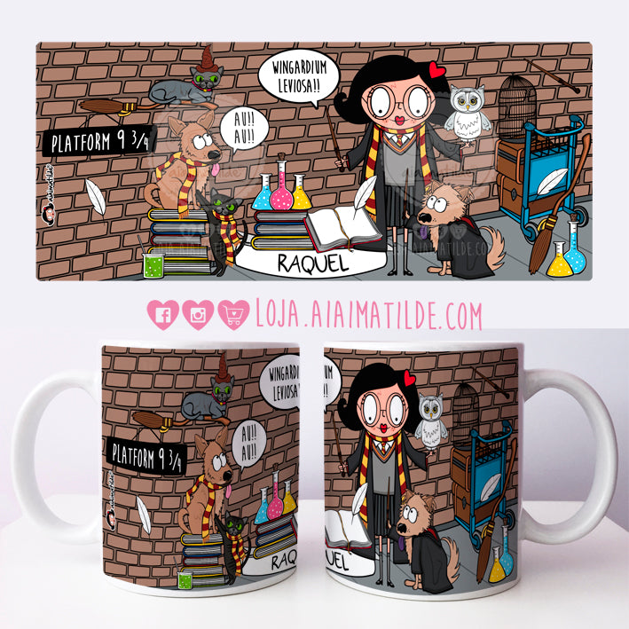 caneca aiai harry potter