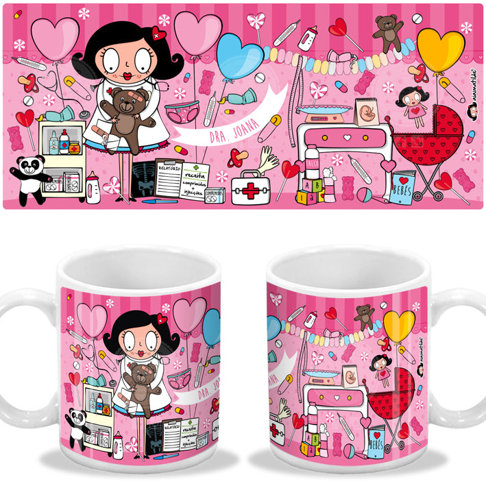caneca profissão