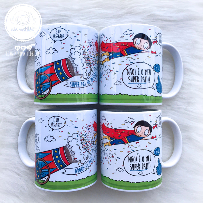 caneca super pai
