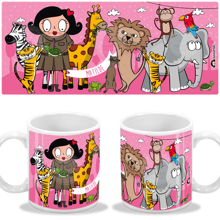 taza con nombre