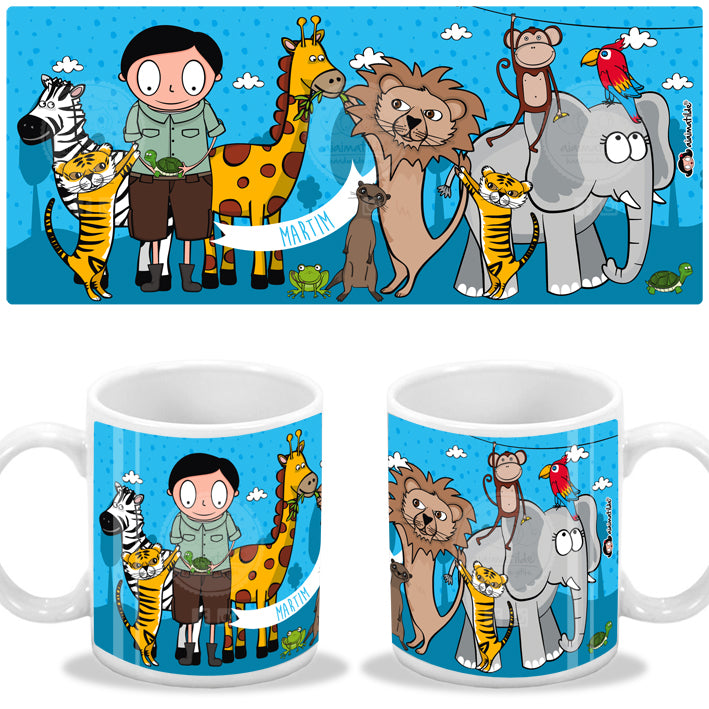 taza con nombre