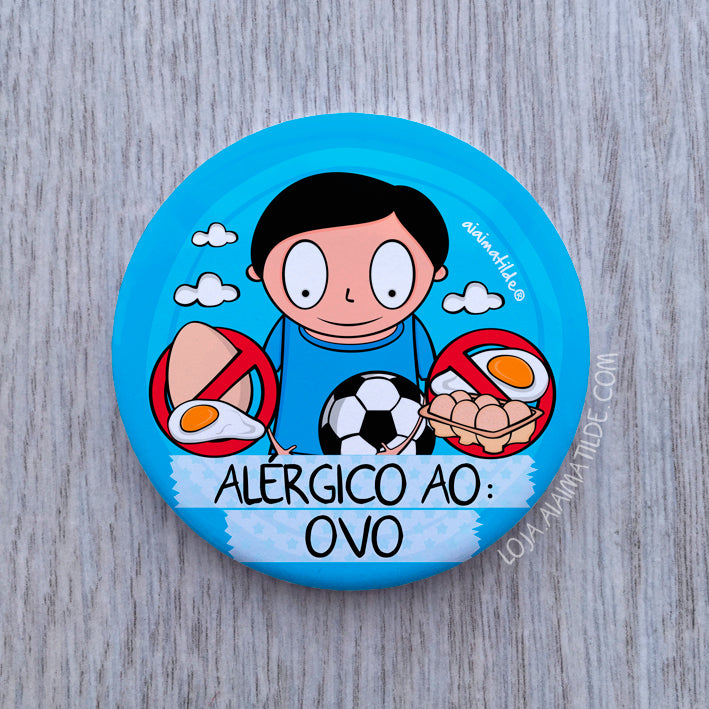 crachá alergias
