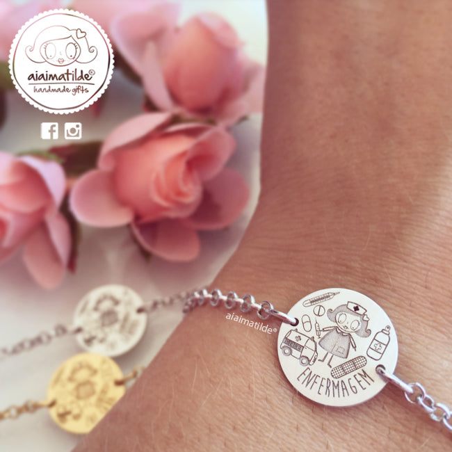 pulsera profesión - redonda