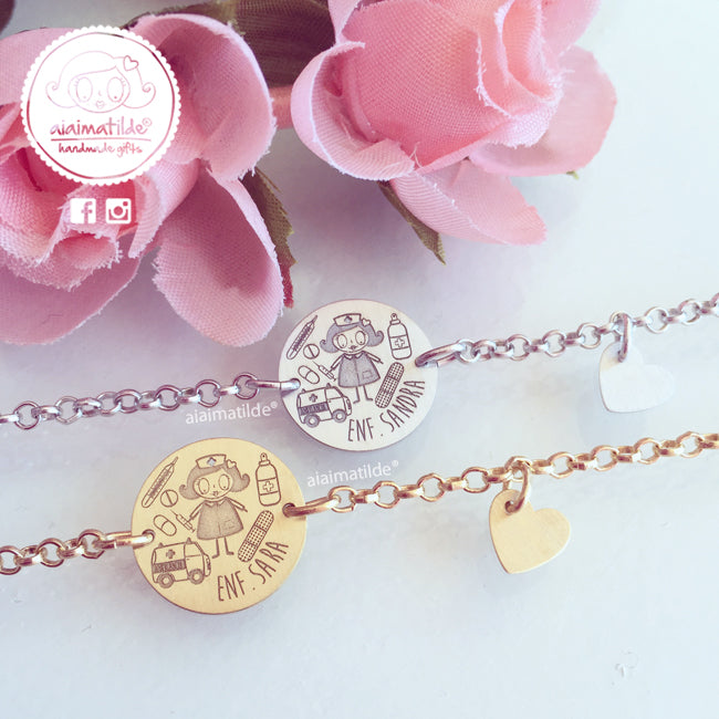 pulsera profesión - redonda