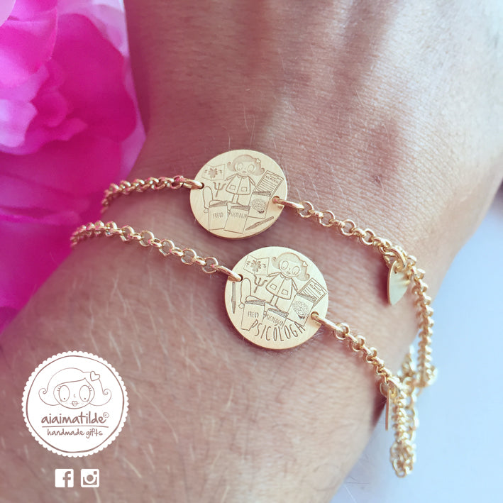 pulsera profesión - redonda