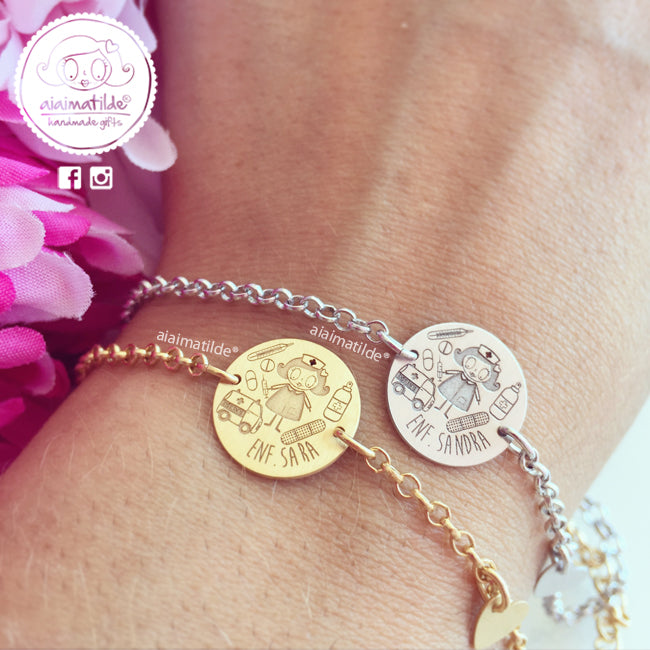 pulsera profesión - redonda