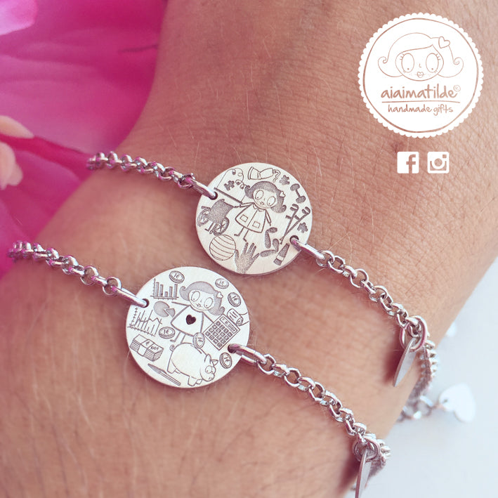 pulsera profesión - redonda