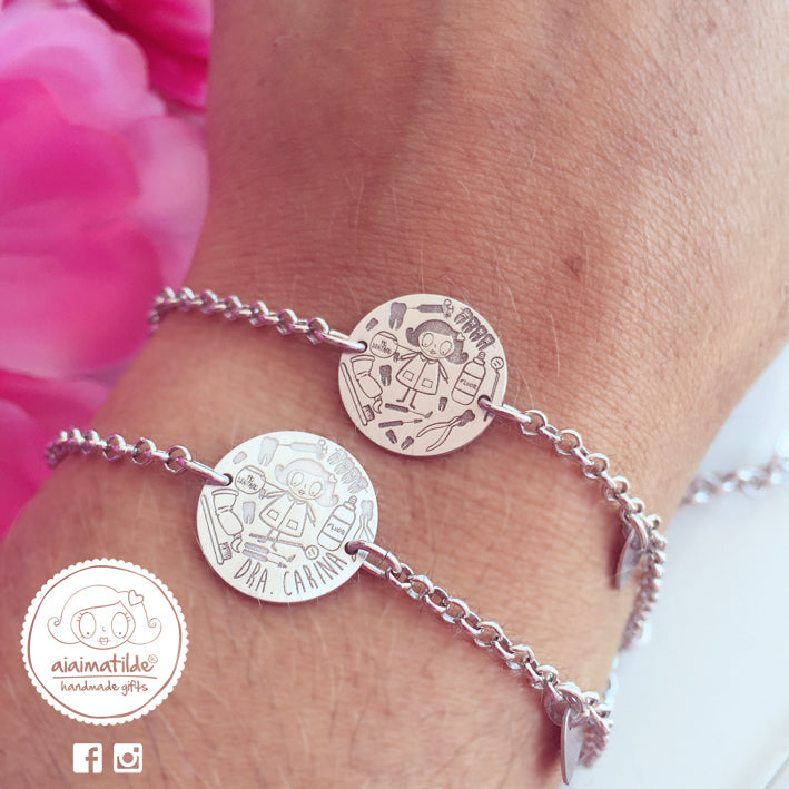 pulsera profesión - redonda