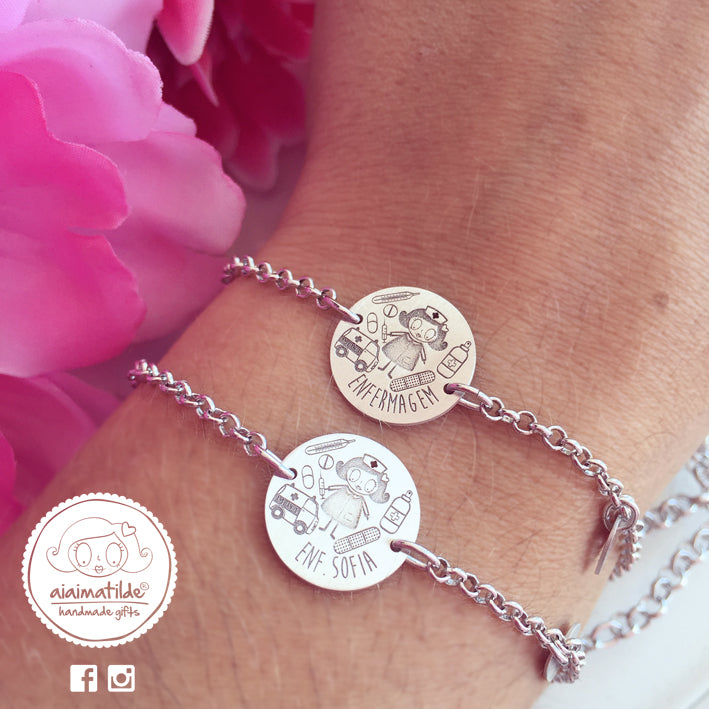 pulsera profesión - redonda
