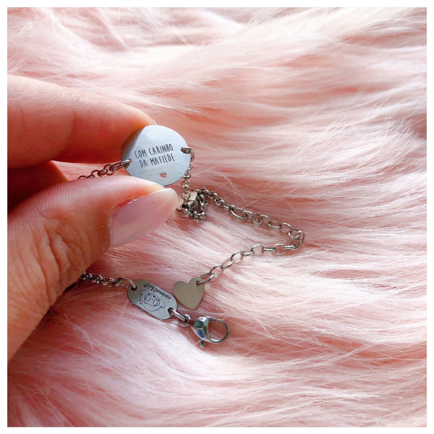 pulsera de amor redonda