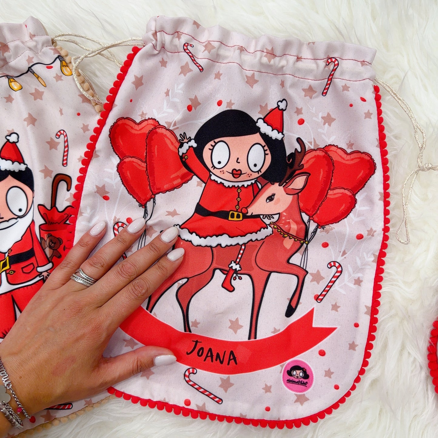 saco de lanche/pão/roupa