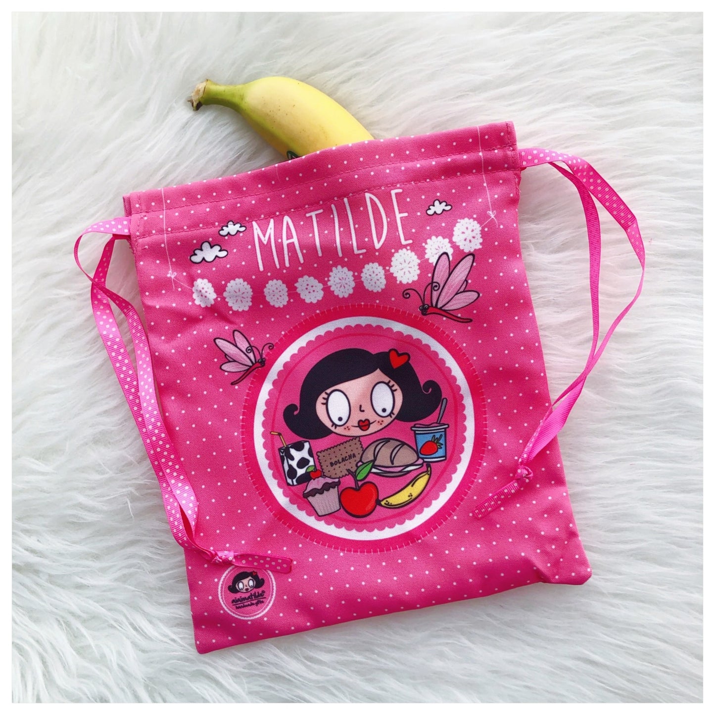 saco lanche/ roupa