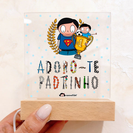 candeeiro led padrinho