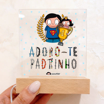 candeeiro led padrinho