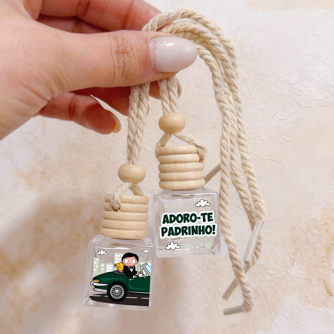 ambientador para carro padrinho